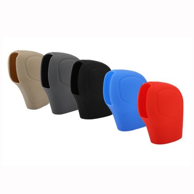 Universal silicone rubber automatic car gear lever stick shift knob handle cover sleeve