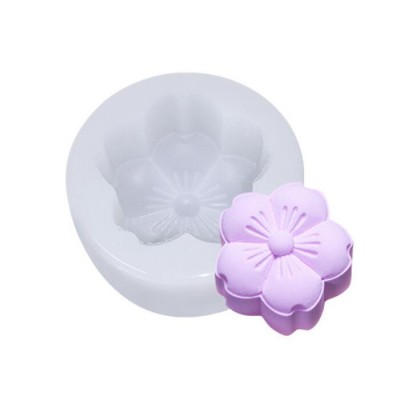 Sakura flower silicone mousse cake soap mold