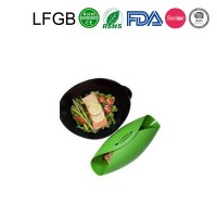 Silicone steam roaster fish steamer universal food bowl