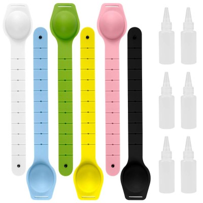 OEM Hand Sanitizer Dispensing Adult And Kid Portable Bracelet Wristband Hand Dispenser 10ml Outdoor Wristband Dispenser