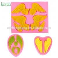 Custom wings shape toblerone 3D silicone chocolate mold bar mould tray fondant candy tools