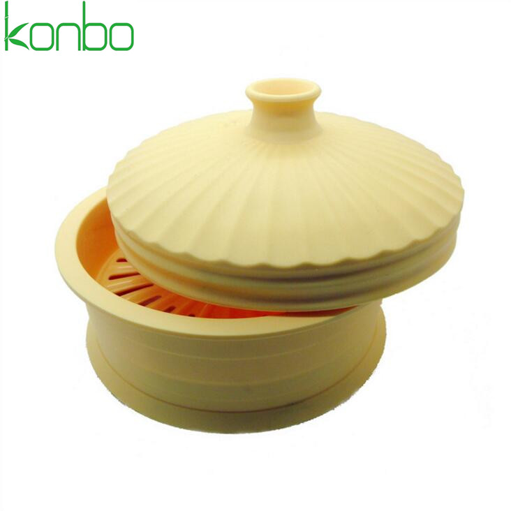 Chinese type silicone dumpling steamer basket