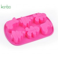 100%  food grade silicone heat resistant silicone cake mould,pudding mould, Non-stick cake mold