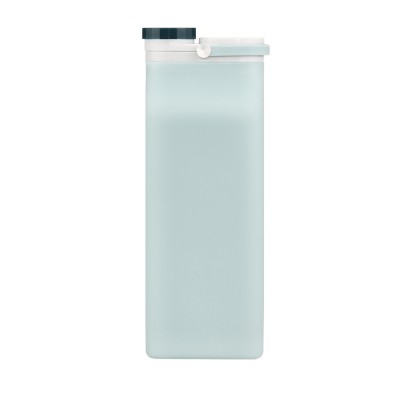 400ml collapsible tea milk sports drinking juice silicone water bottle eco friendly kids