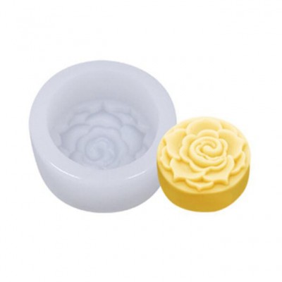 DIY Single cavity heavy strong silicone handmade soap mooncake pudding mousse cake mold