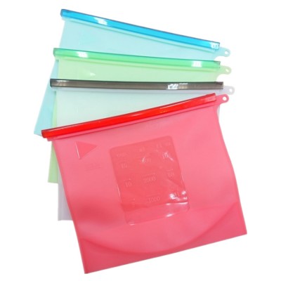 3000ml reusable silicone food storage bag delivery packaging insulated packing biodegradable